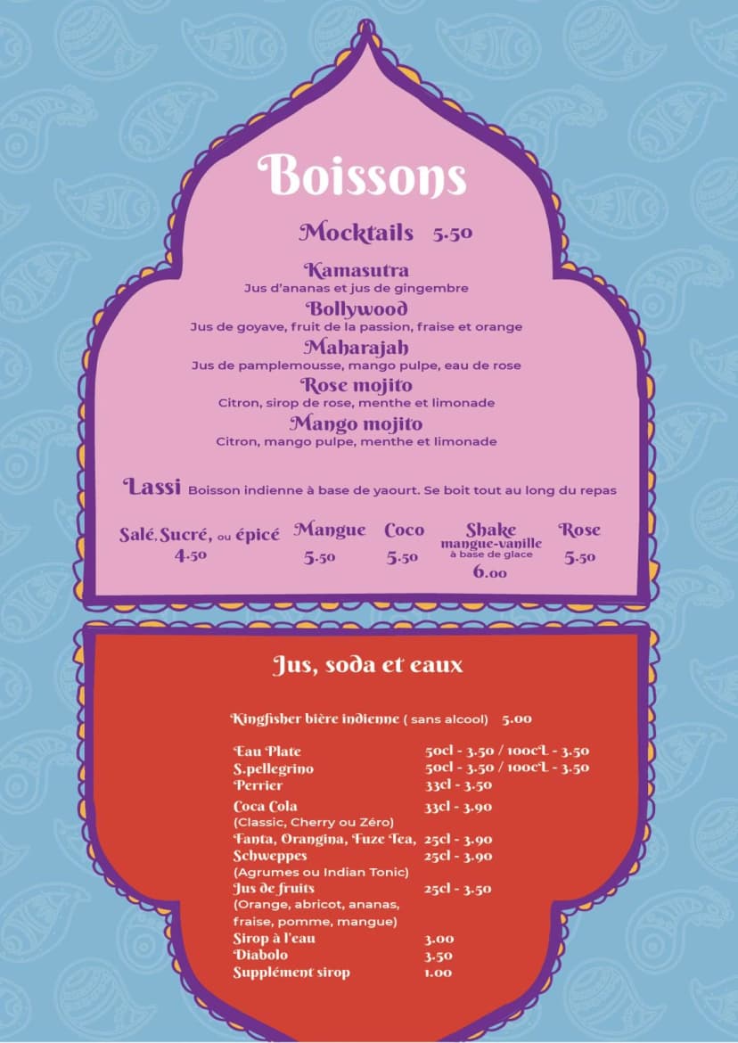 Menu page 5