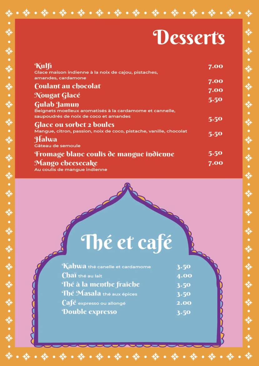 Menu page 7